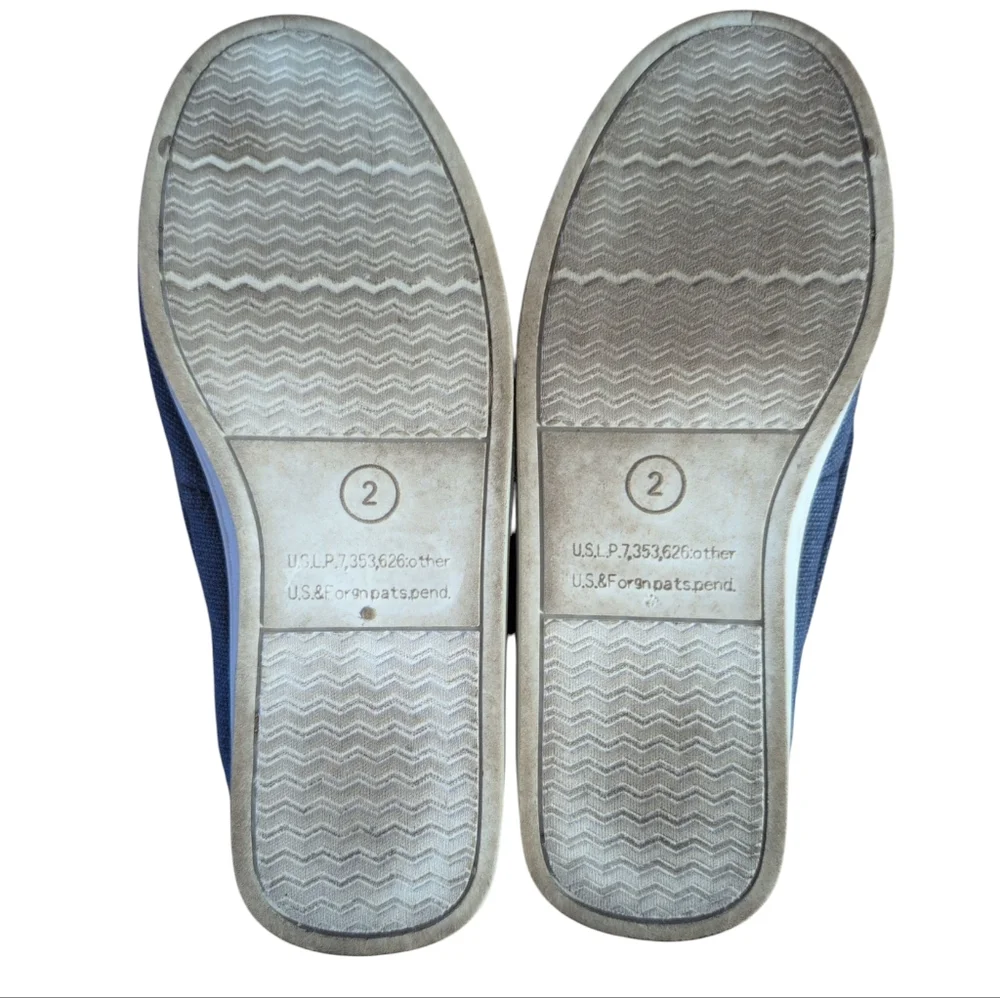 CHEROKEE Blue Slip On Tied Shoes